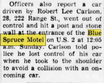 Blue Spruce Motel - Nov 1970 Article (newer photo)